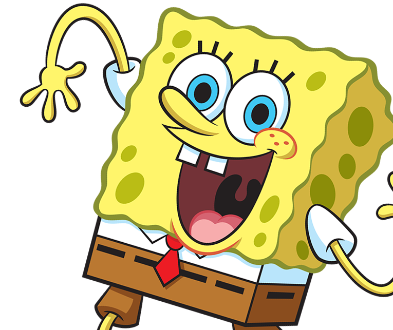 Spongebob Squarepants smiling